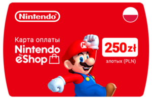 Nintendo eShop Card 250zł PLN 🔵Poland