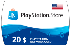 PlayStation Network Card (PSN) 20$ USD🔵 USA