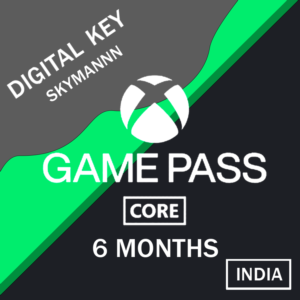 🟡XBOX GAME PASS CORE ✅6 MONTHS | KEY🔑INDIA✅AUTO