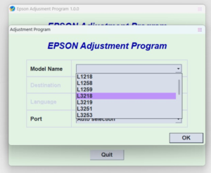 EPSON Adjustment Program Reset Pack - L12**_L32**_L5298