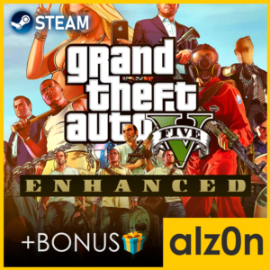 🟥Grand Theft Auto V Enhanced + RDR 2🧿STEAM
