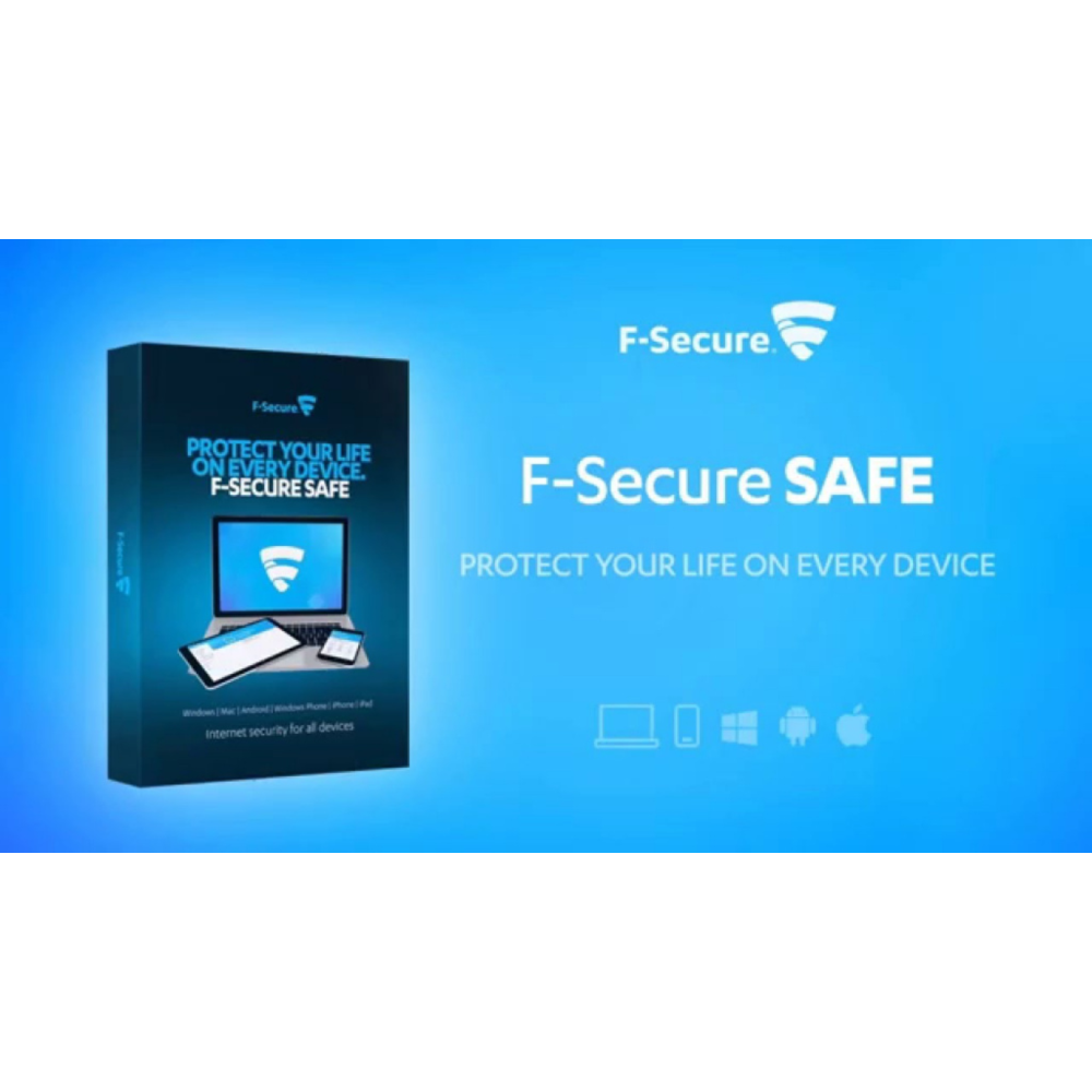 Купить F-Secure SAFE 1 год / 15 устройств (подписка) Global за 273