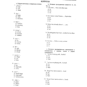 РФЭИ "АНГЛИЙСКИЙ ЯЗЫК" ИТОГОВЫЙ ЭКЗАМЕН 40В