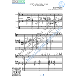 Есть только миг (Вокал Гитара Ноты Табы)