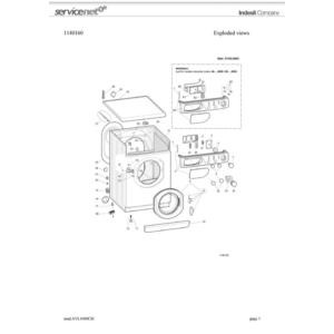 Сервис мануал стиральной машины Ariston AVL 1000