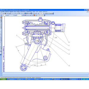 Чертеж рулевого механизма ГАЗ-3307