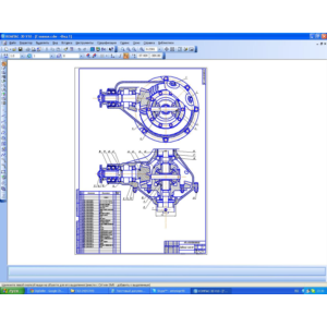 Чертеж заднего моста ГАЗ-24