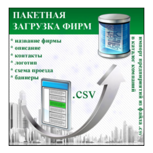 Модуль пакетной загрузки предприятий для I-Soft Bizness