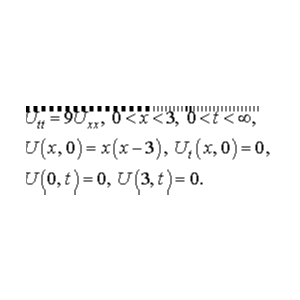 Решение задачи 9.3 из раздела 3 УМФ автор Чудесенко ВФ