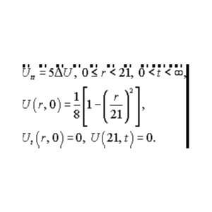 Решение задачи 11.5 из раздела 3 УМФ автор Чудесенко ВФ