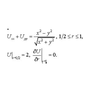 Решение задачи 5.6 из раздела 3 УМФ автор Чудесенко ВФ