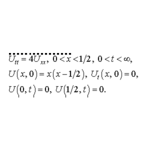 Решение задачи 9.8 из раздела 3 УМФ автор Чудесенко ВФ