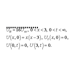 Решение задачи 9.10 из раздела 3 УМФ автор Чудесенко ВФ