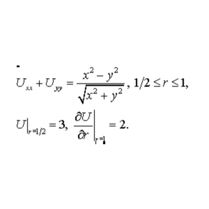 Решение задачи 5.23 из раздела 3 УМФ автор Чудесенко В.