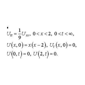 Решение задачи 9.30 из раздела 3 УМФ автор Чудесенко В
