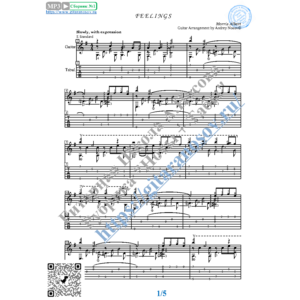 Feelings  (Ноты и табы для гитары соло)