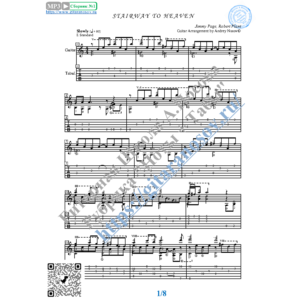 Stairway to Heaven (Ноты и табы для гитары соло)