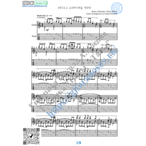 Still Loving You (Ноты и табы для гитары соло)