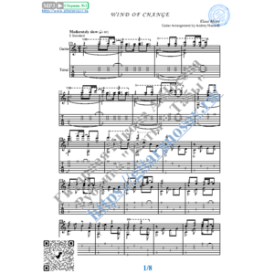 Wind of Change (Ноты и табы для гитары соло)
