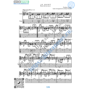 Игрушка (Ноты и табы для гитары соло)