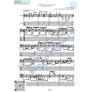 Эммануэль-I (Ноты и табы для гитары соло)