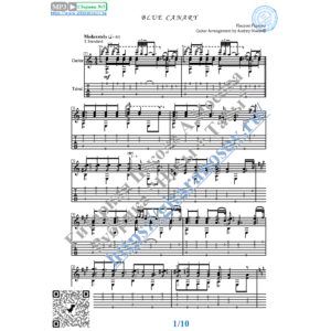 Blue Canary (Ноты и табы для гитары соло)