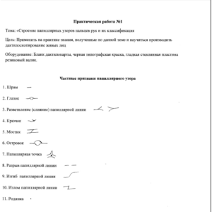 Контрольная работа по криминалистике