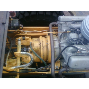 Установка двигателя ЯМЗ 238 на  погрузчик L-34