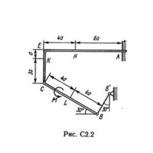 Решение С2 рисунок 2 условие 6 (вариант 26) Тарг 1989