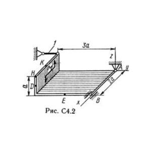 Решение задачи С4 рис 2 усл 5 (вар 25) Тарг С.М. 1989г