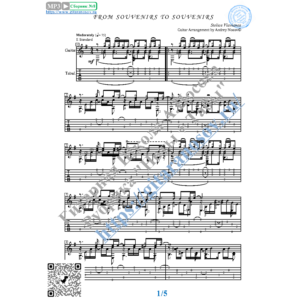 Сувенир (Ноты и табы для гитары соло)