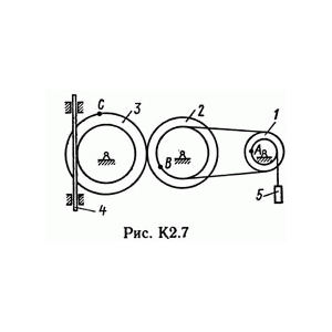 Решение задачи К2 рис 7 усл 0 (вариант 70) Тарг С.М. 89