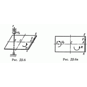 Решение Д5 В69(рис 6 усл 9) теормех Тарг С.М. 1989 г