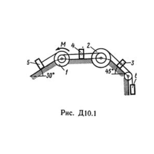 Тарг С.М. 1989 г. решение задачи Д10 В17 (рис. 1усл. 7)
