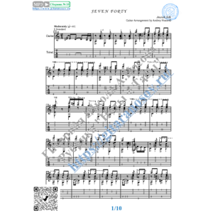 Семь сорок (Ноты и табы для гитары соло)