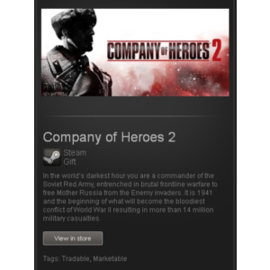Company of Heroes 2 - STEAM Gift - Region Free / ROW