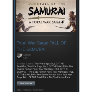 Total War Saga: FOTS - Steam Gift - Region Free / ROW