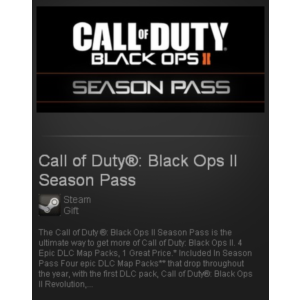 Call of Duty: BO 2 - Season Pass - STEAM Gift RU+CIS+UA