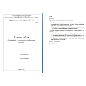 Социально – психологический климат  в аптеке