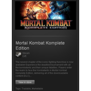 Mortal Kombat Komplete Ed. - STEAM Gift - Region Free