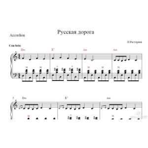 Русская дорога И.Растеряев (аккордеон,Баян)