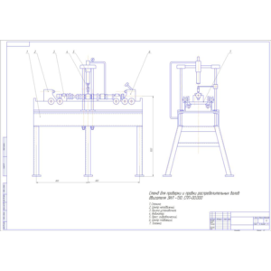 Стенд для проверки и правки распределительных валов дви