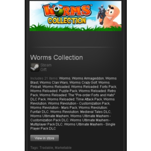 Worms Collection - STEAM Gift - Region Free / GLOBAL
