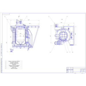 Расчет индукционной тигельной печи
