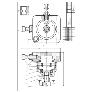 Цилиндр пневматический