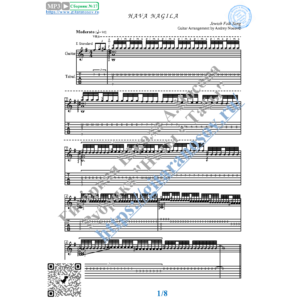 Hava Nagila (Ноты и табы для гитары соло)