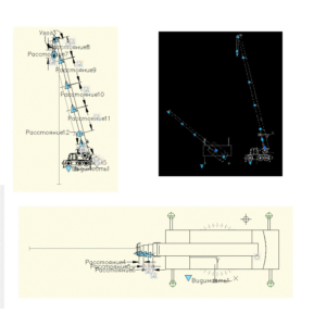 Динамический блок крана TEREX RC 40 в формате DWG
