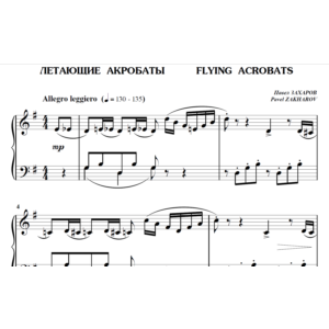 5с04 Летающие акробаты, ПАВЕЛ ЗАХАРОВ / фортепиано