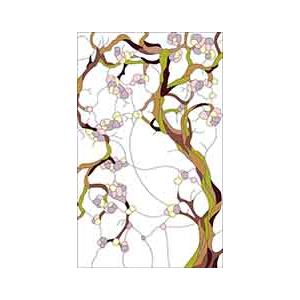 Шаблон для витража W-14