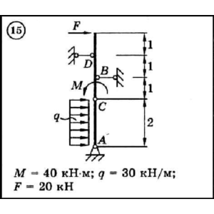 Решение задачи С3 вариант 15 (С3-15) - Диевский В.А.